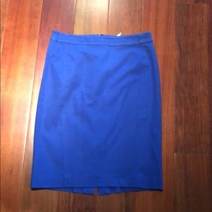 Periwinkle pencil skirt